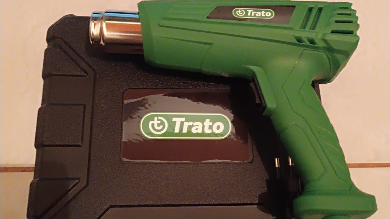 Soprador térmico Trato ( apresentação e teste) 