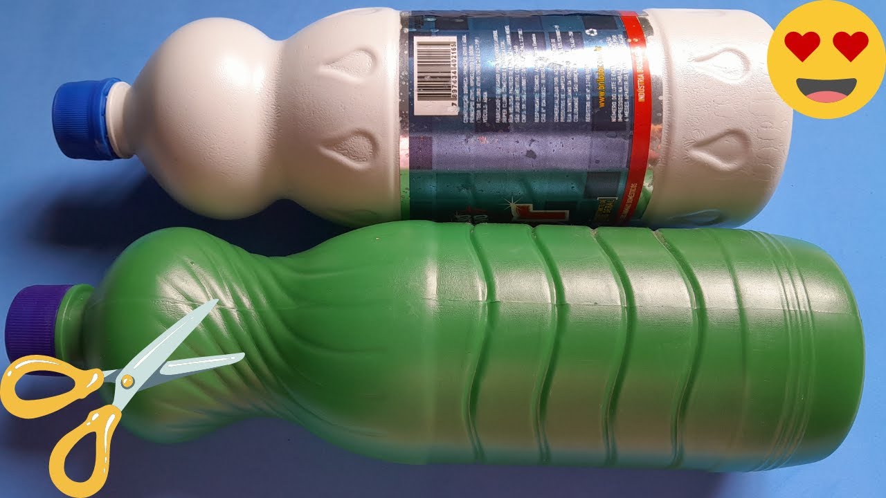 2 IDEIAS COM GARRAFA DE ÁGUA SANITÁRIA - SUPER FÁCIL