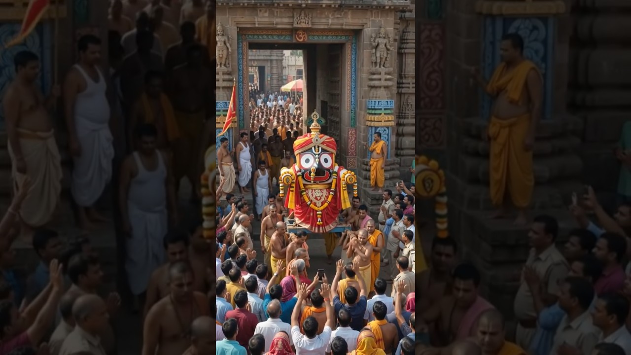 Why Do Lord Jagannath's Idols Leave the Temple? 😱🚩 | Rath Yatra Facts #Shorts