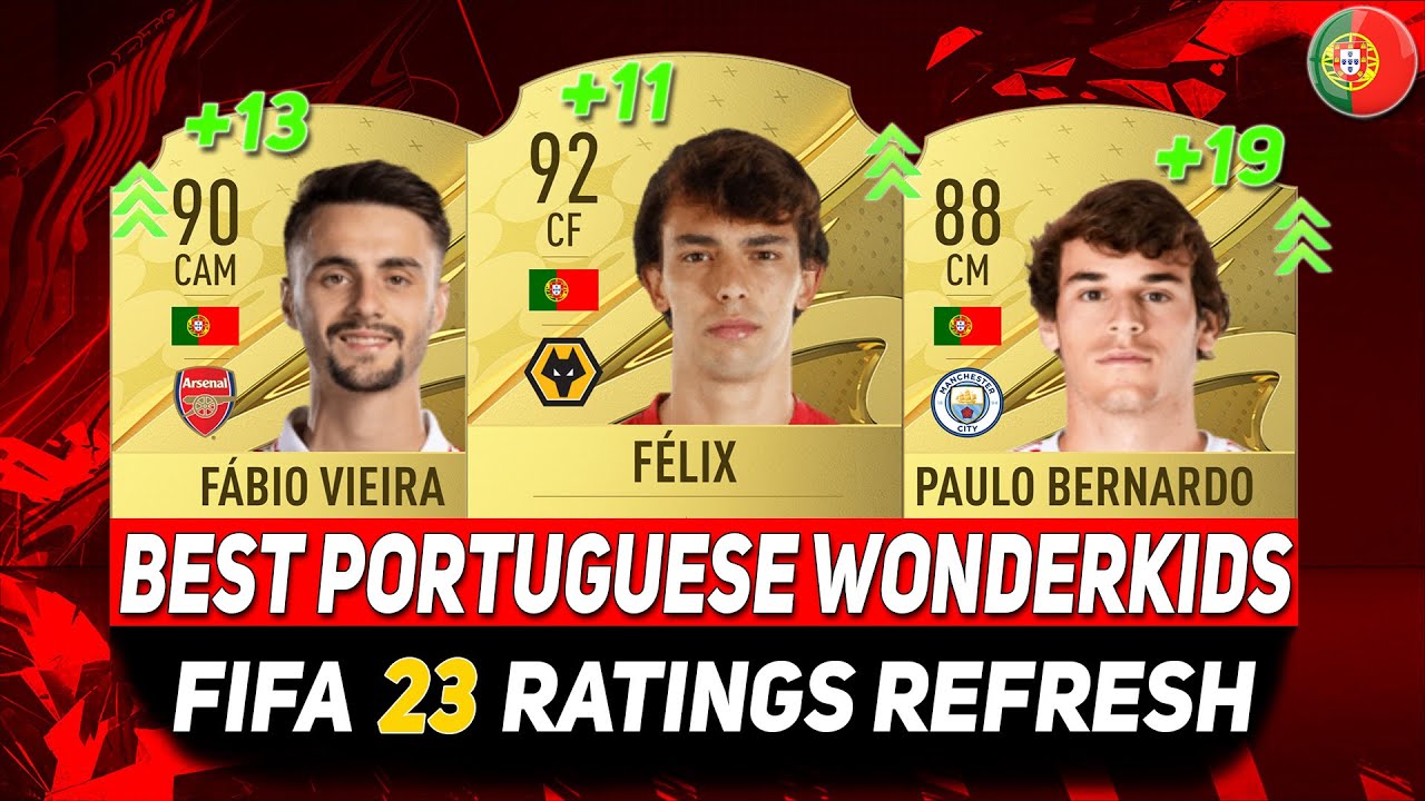 FIFA 23 WONDERKIDS 🇵🇹 ✸ BEST YOUNG PORTUGUESE TALENTS ON CAREER MODE! ft.FÉLIX,VIEIRA,BERNARDO...etc