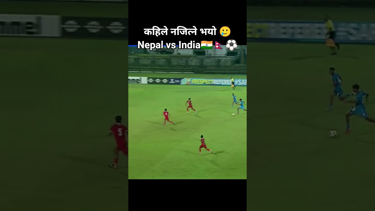 Nepal vs India 0-2 Highlights game #football#highlights#nepal#india#saff#afc#srilanka##foryou#game