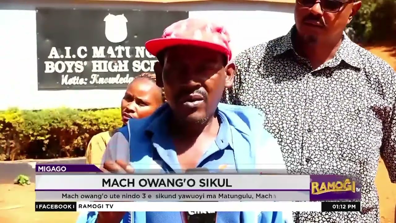 Mach owang'o ute nindo 3 e sikund yawuoyi ma Matungulu, Machakos