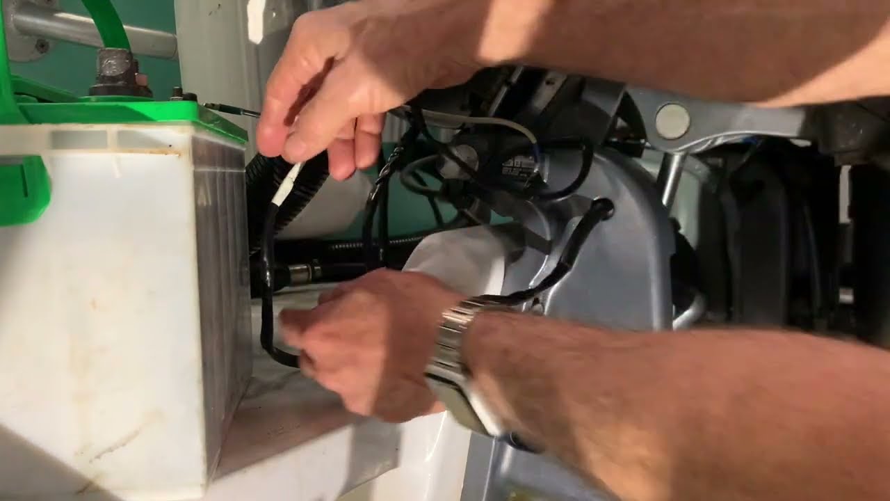 How to Replace Trim Unit. YAMAHA F-115 (PART 3)