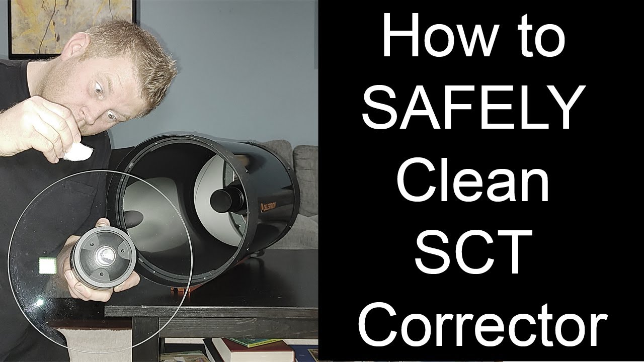 How to Remove and Clean an SCT Telescope Corrector Plate - FRONT AND BACK