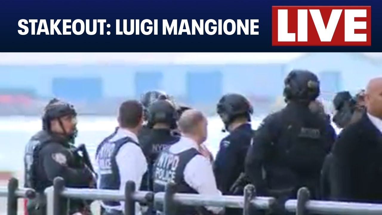 Stakeout: Luigi Mangione arrives in NYC | LIVE