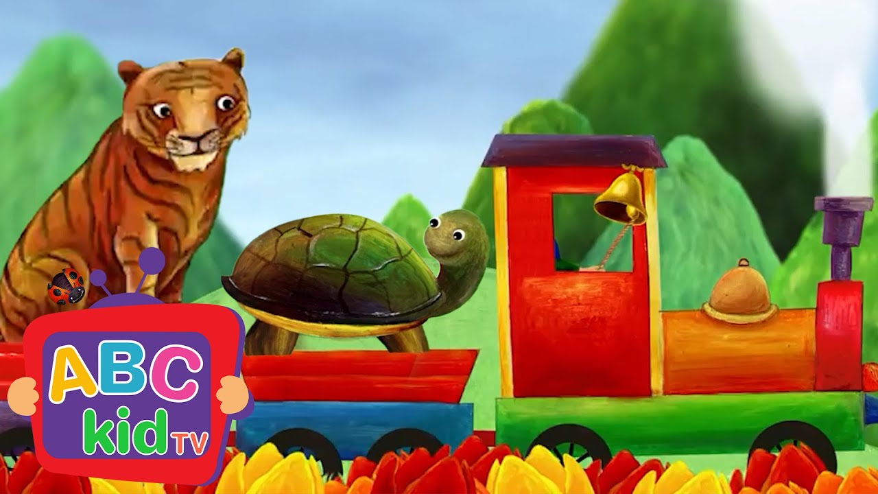 T is for Train Song | The Letter T | Preschool Learning - ABC KidTV | Nursery Rhymes & Kids Songs