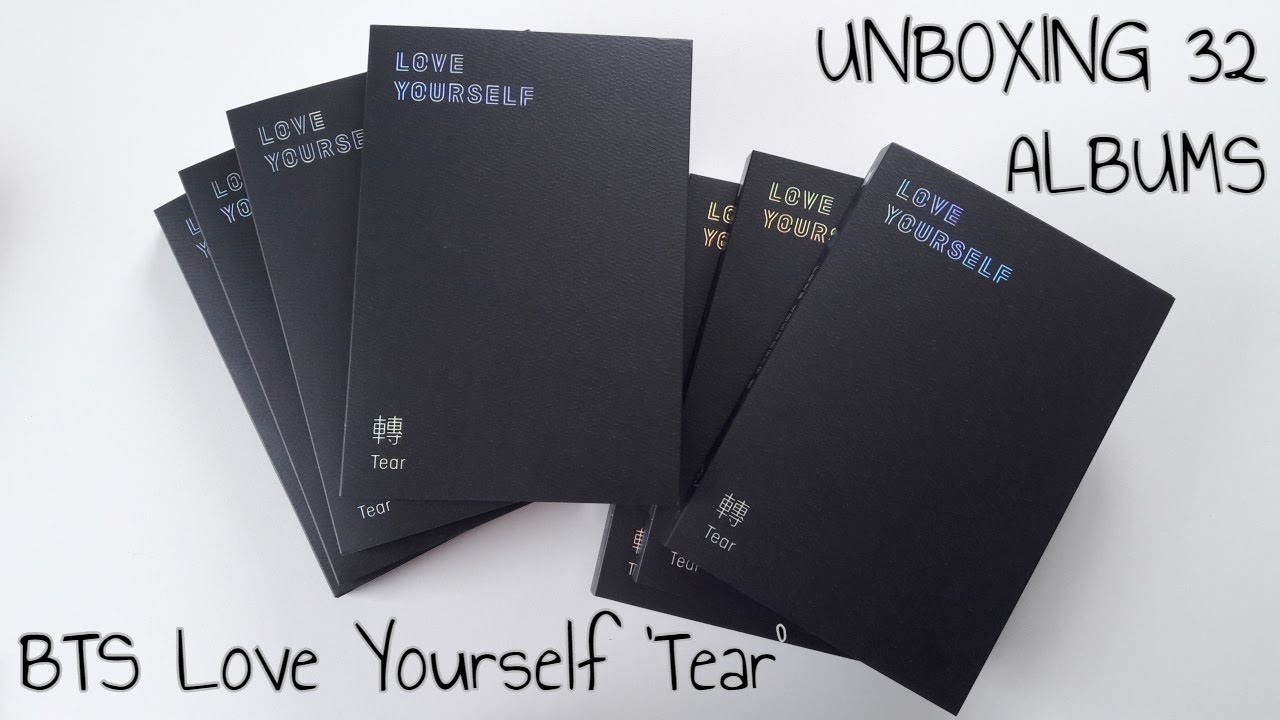 [UNBOXING] BTS (Bangtan Boys) 방탄소년단 Love Yourself 'Tear' Y.O.U.R. + 28 more albums!