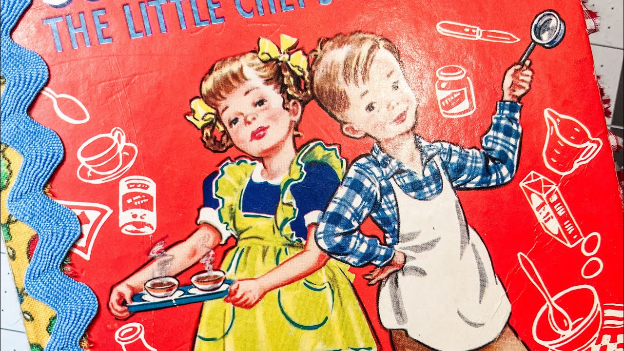 Vintage Cookbook Junk Journals Flip Through (x3)-UPDATE- these journals have been claimed.