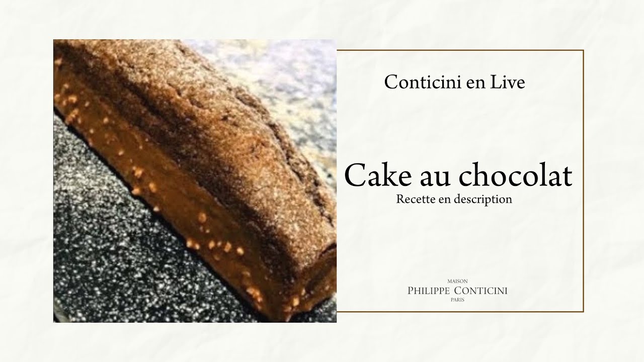 Cake de voyage au chocolat