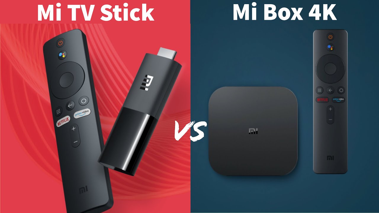 Mi TV Stick vs Mi Box 4k Full Comparison | Which one to Buy | Mi tv stick vs Mi Box 4x Full Review