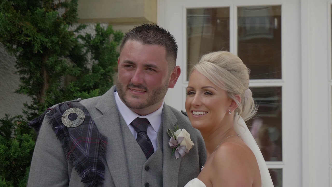 Maxine and Michael Wedding Highlights, Dumfries Arms Hotel Sunday 30th June