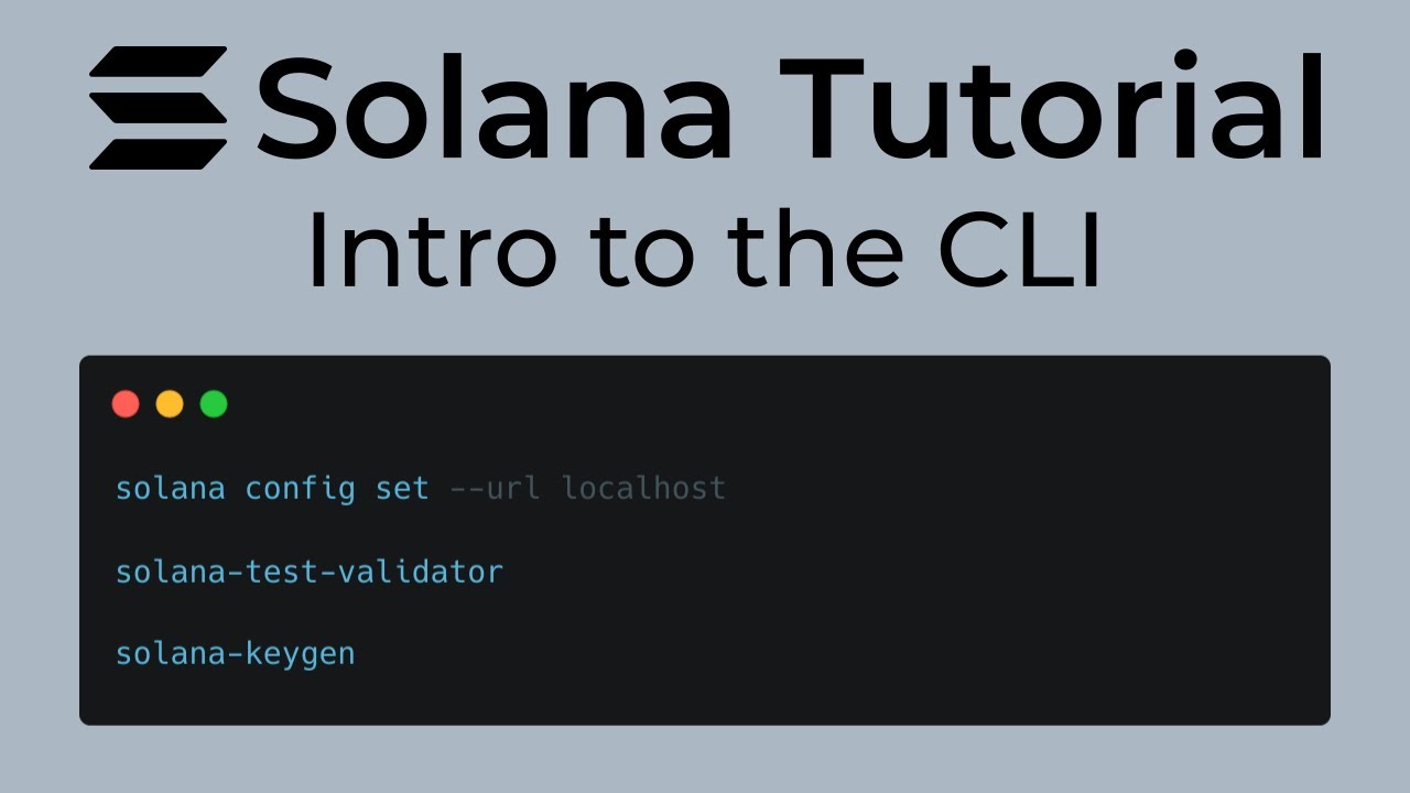 Учебное пособие по Solana — изучение интерфейса командной строки Solana (кластеры, кошельки, разв...
