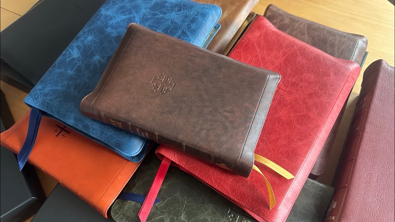Schuyler Bibles - Leather and Color comparisons 