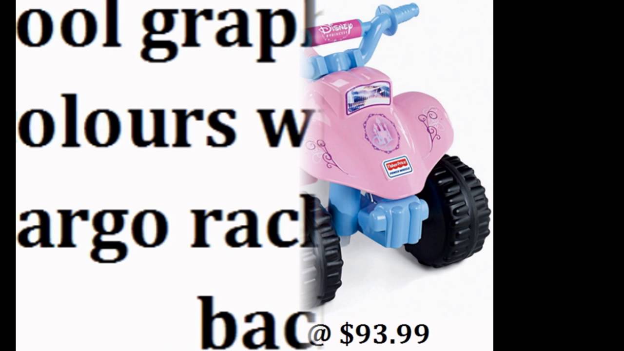 Power Wheels Disney Princess Lil' Quad - Best Kids Ride on Toys