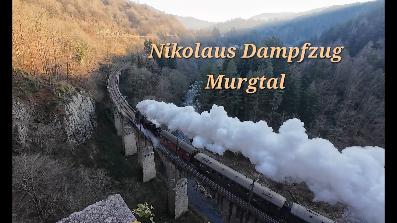 Nikolaus Dampfzug Rastatt - Forbach 2024 #dampflok #eisenbahn #railway