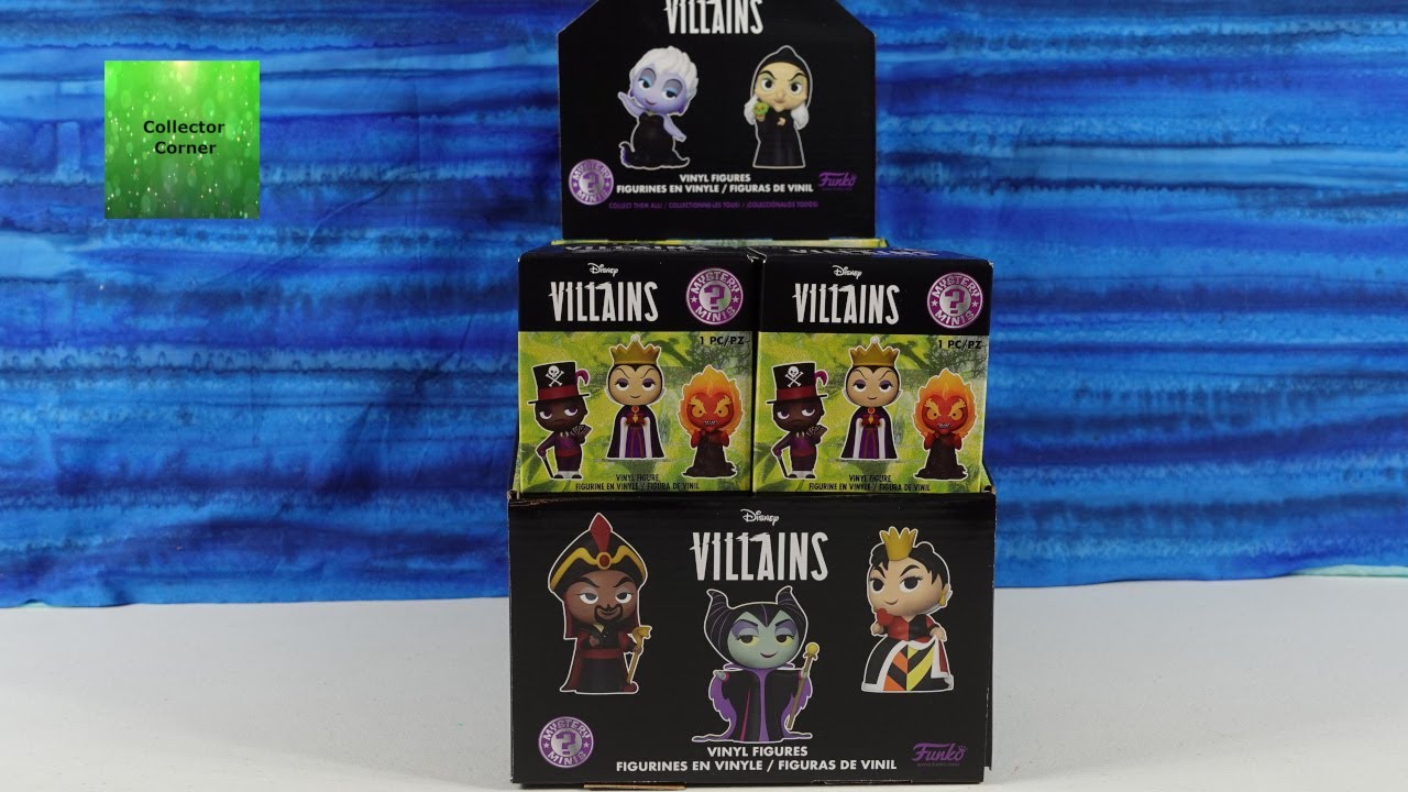 Disney Villains Funko Mystery Minis Blind Box Figure Unboxing Review | CollectorCorner