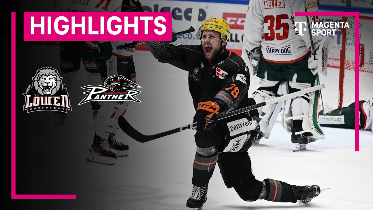 Löwen Frankfurt - Augsburger Panther | PENNY DEL | MAGENTA SPORT