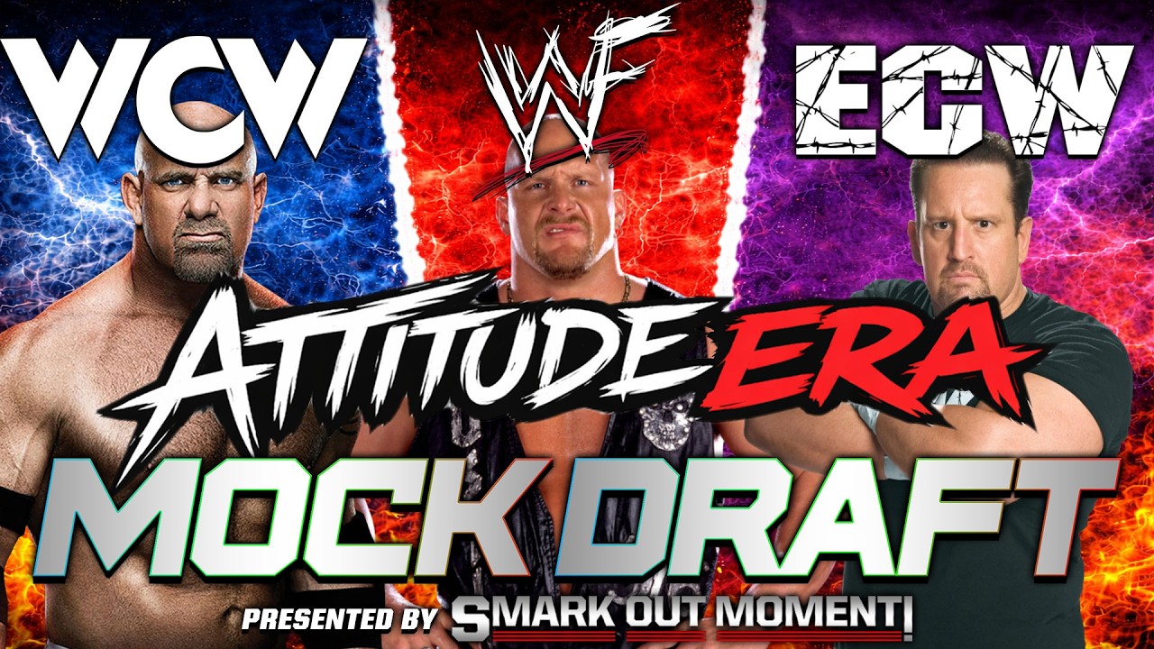WWF vs WCW MOCK DRAFT: Monday Night Wars Roster Picks | Ultimate Invasion Attitude Era | Smack Talk
