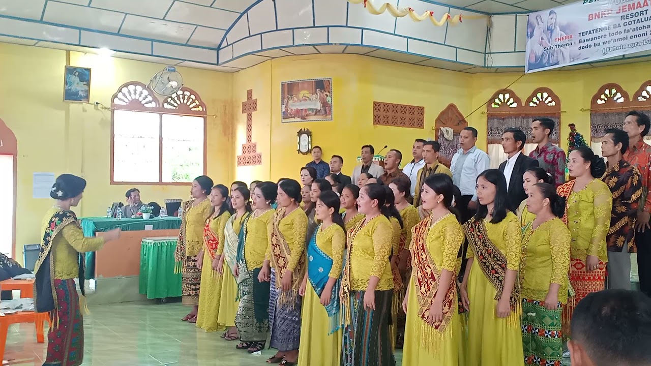 Perayaan Misi dan Reformasi BNKP Jemaat Hilisangawola