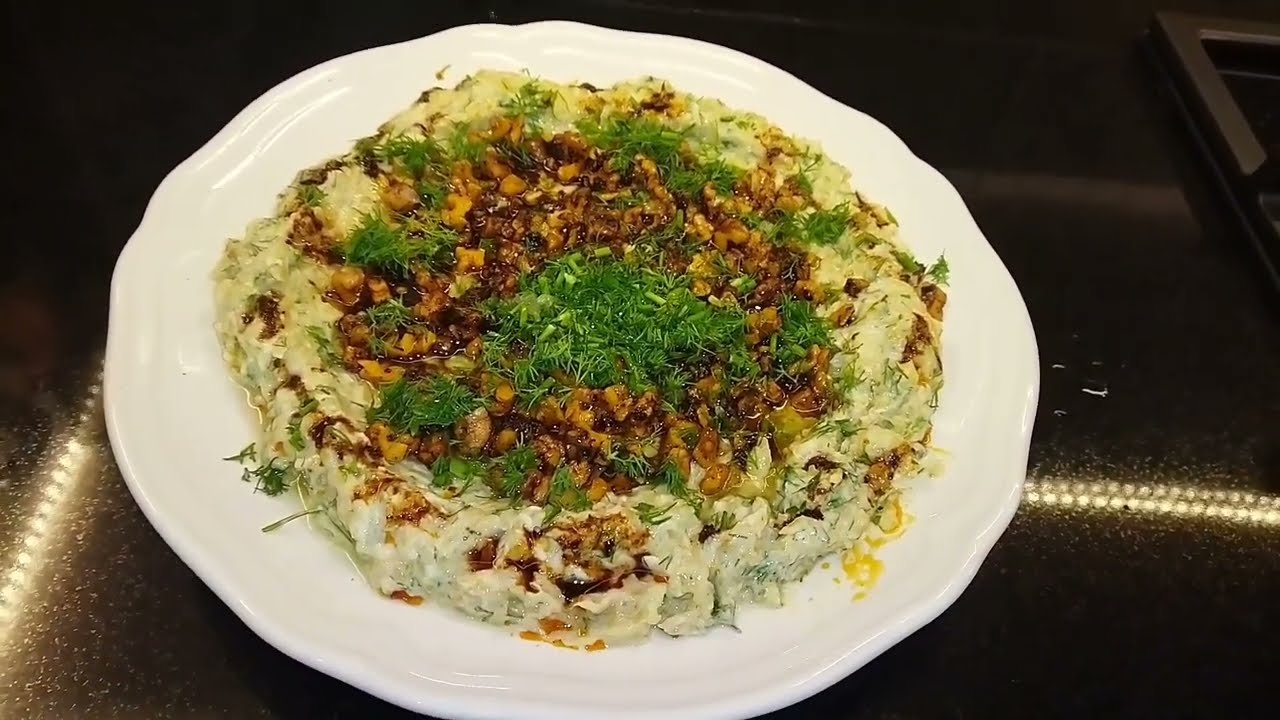 Tahinli cevizli kabak tarator