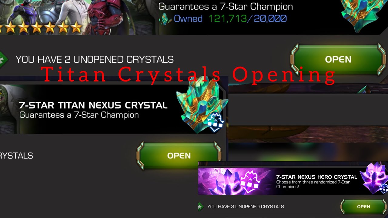 Titan Crystals Opening. Am I Lucky or Not🧐