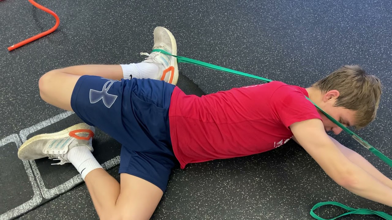 Quad Stretch w: Rope