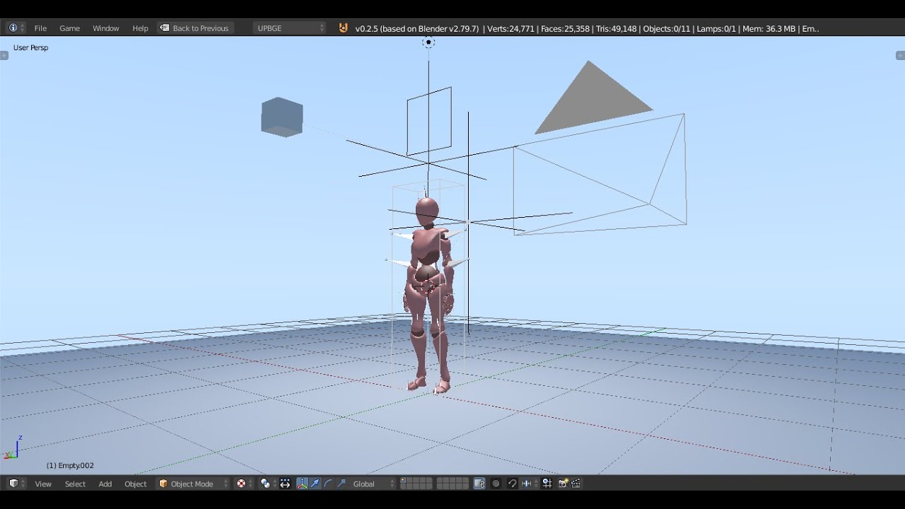 Blender Game Engine/UPBGE: How to make animations a little more realistic