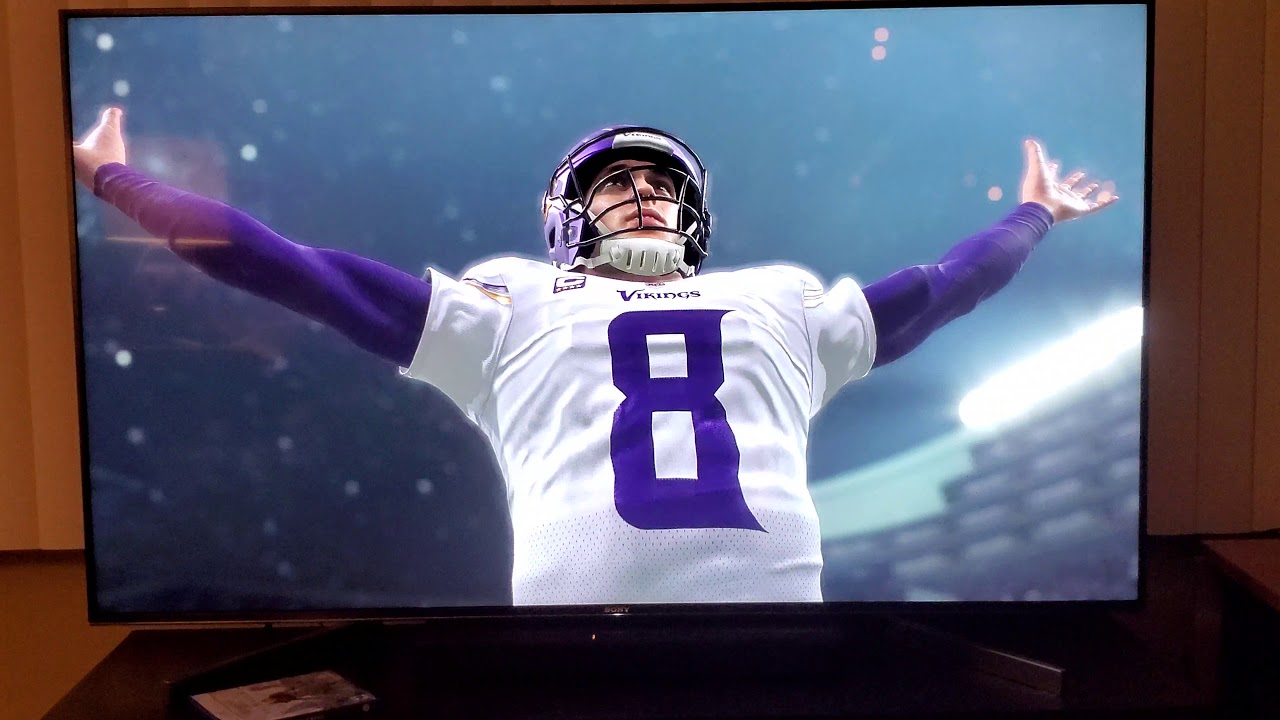 Vikes @ Bears Madden 21 intro ps5