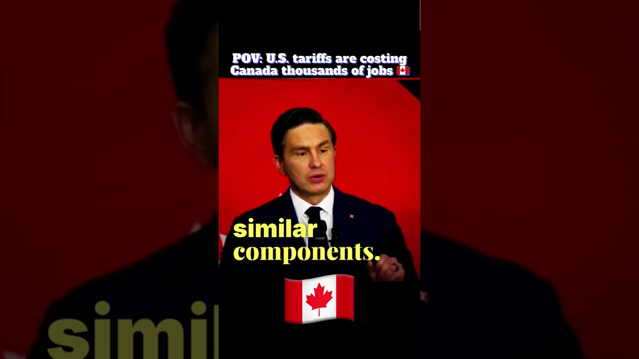 POV: U.S. tariffs are costing Canada thousands of jobs 🇨🇦  #canada #pov