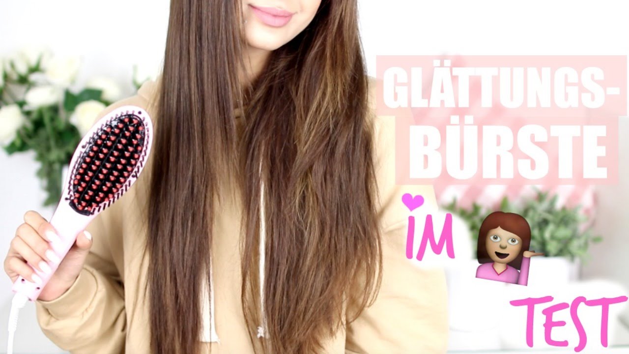GLÄTTUNGSBÜRSTE IM TEST I GLÄTTEN OHNE GLÄTTEISEN I TOP ODER FLOP?!