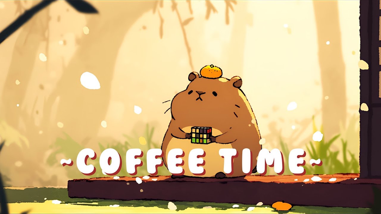 Capybara Lofi Radio - Peaceful Lofi Hip Hop Beats ~ Calm Energy ~ 📚 🎵