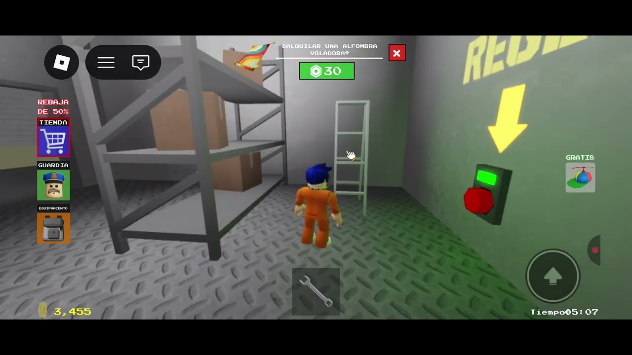 Jugando roblox 