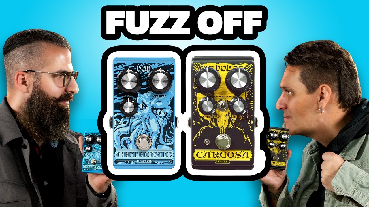 Fuzz Pedal Battle- the DOD Carcosa vs. DOD Chthonic Fuzz