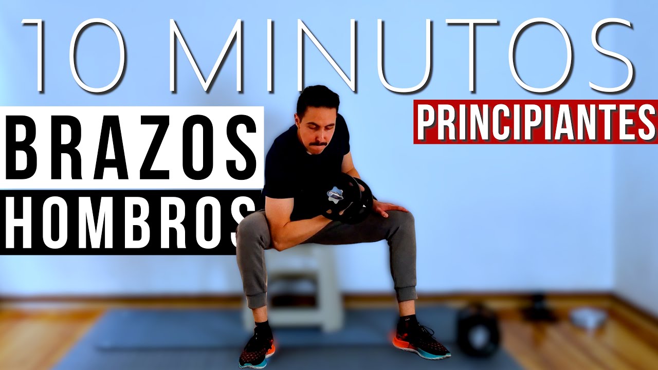 Rutina de BRAZOS Y HOMBROS con Mancuernas ||10 Minutos