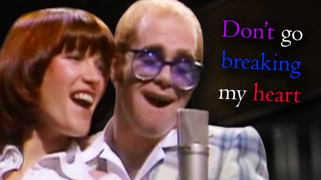Elton John - Don't Go Breaking My Heart - Piano Tutorial