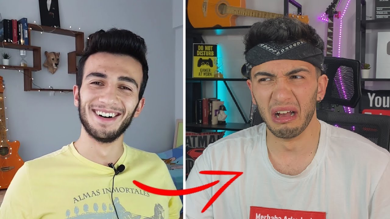 YOUTUBE 'DAKİ ESKİ VİDEOLARIMA TEPKİ