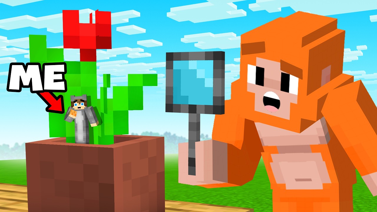 Do NOT Get Caught in Minecraft Hide and Seek...