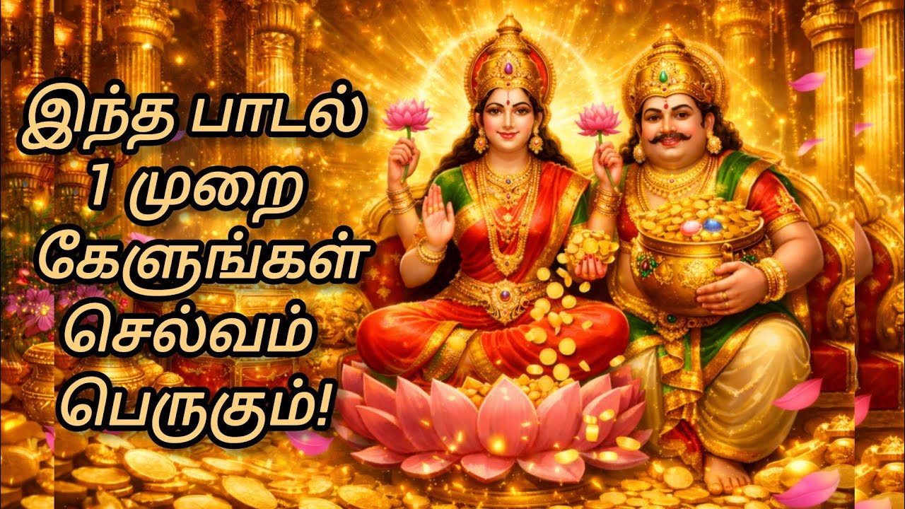 வியாழக்கிழமை காலை இதை கேளுங்கள் | செல்வம் பெருகும் லக்ஷ்மி குபேரர் பாடல் 💰🙏 