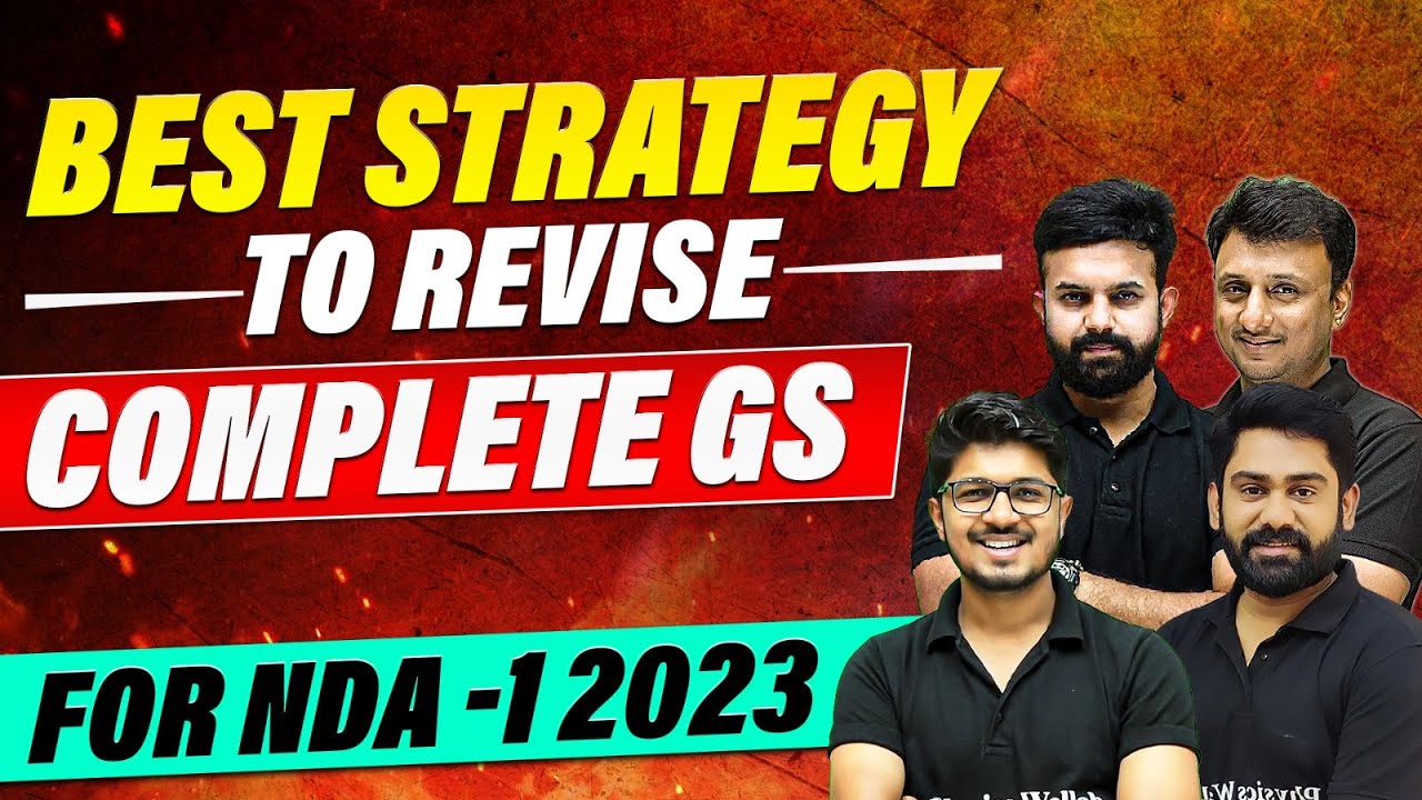 GS Strategy for NDA- 1 2023 | Complete NDA GS Strategy for 2023 | NDA GS Exam 2023