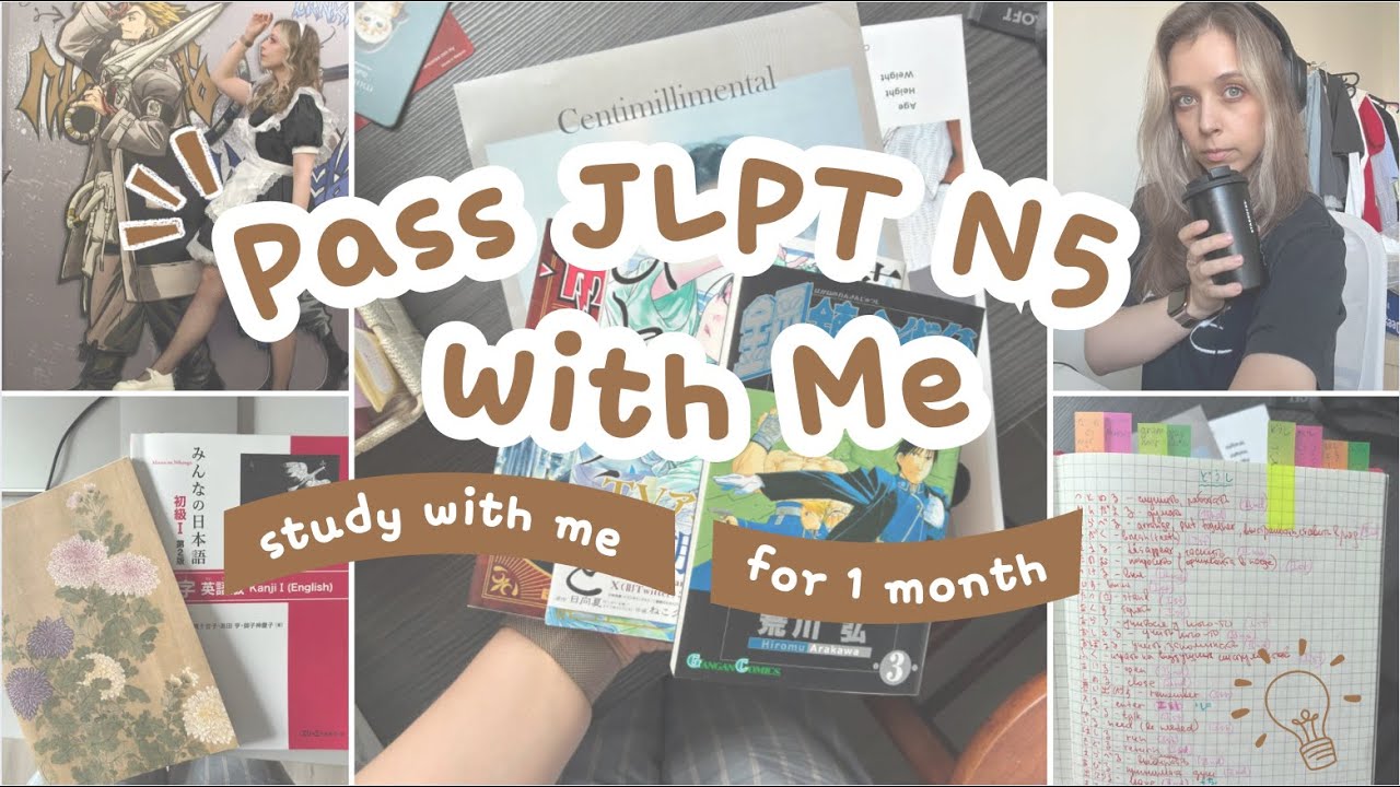 My ONE MONTH journey to JLPT N5 | Is it possible?