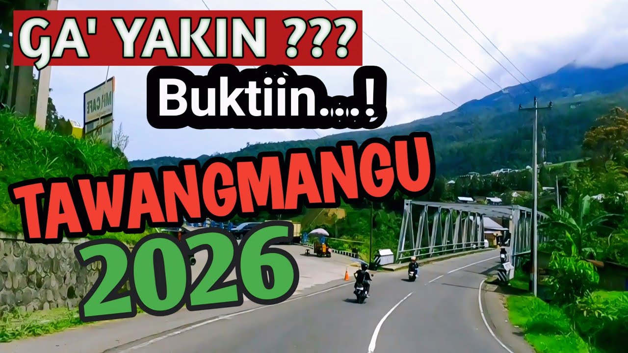 Gokil P0LLL.... Tawangmangu Karanganyar Terkini 2026 - P4LING NGANGEN1 LUR... GA' YAKIN ? Buktiin !