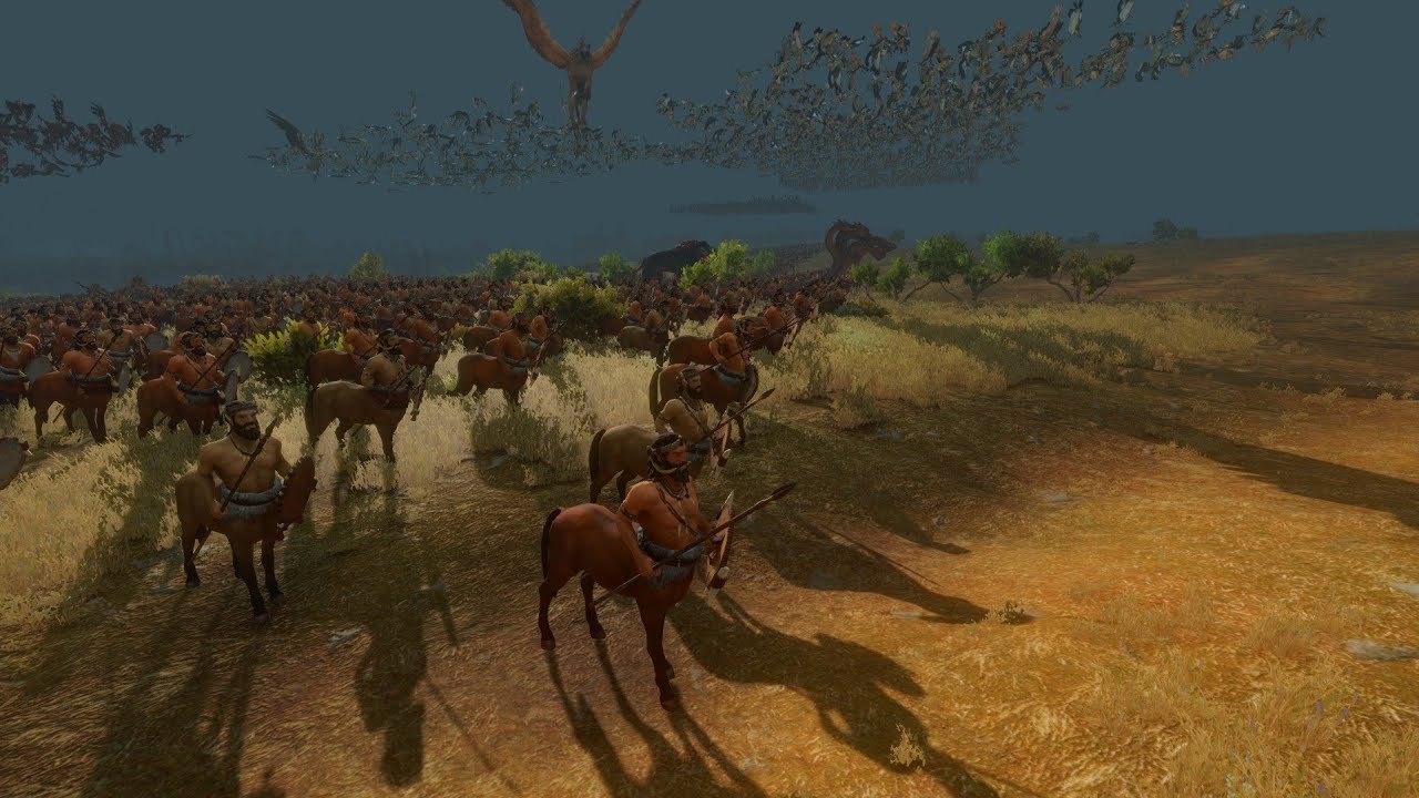 Kingdom Of Narnia Vs Humanity - Total War Troy Mythos