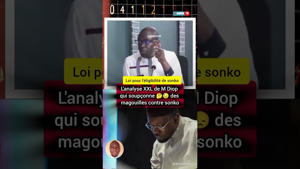 #ousmanesonko #duet #rts #duo #senegal #mackysall #onu #sonko #senegal #caf #maroc #diomayefaye #duo