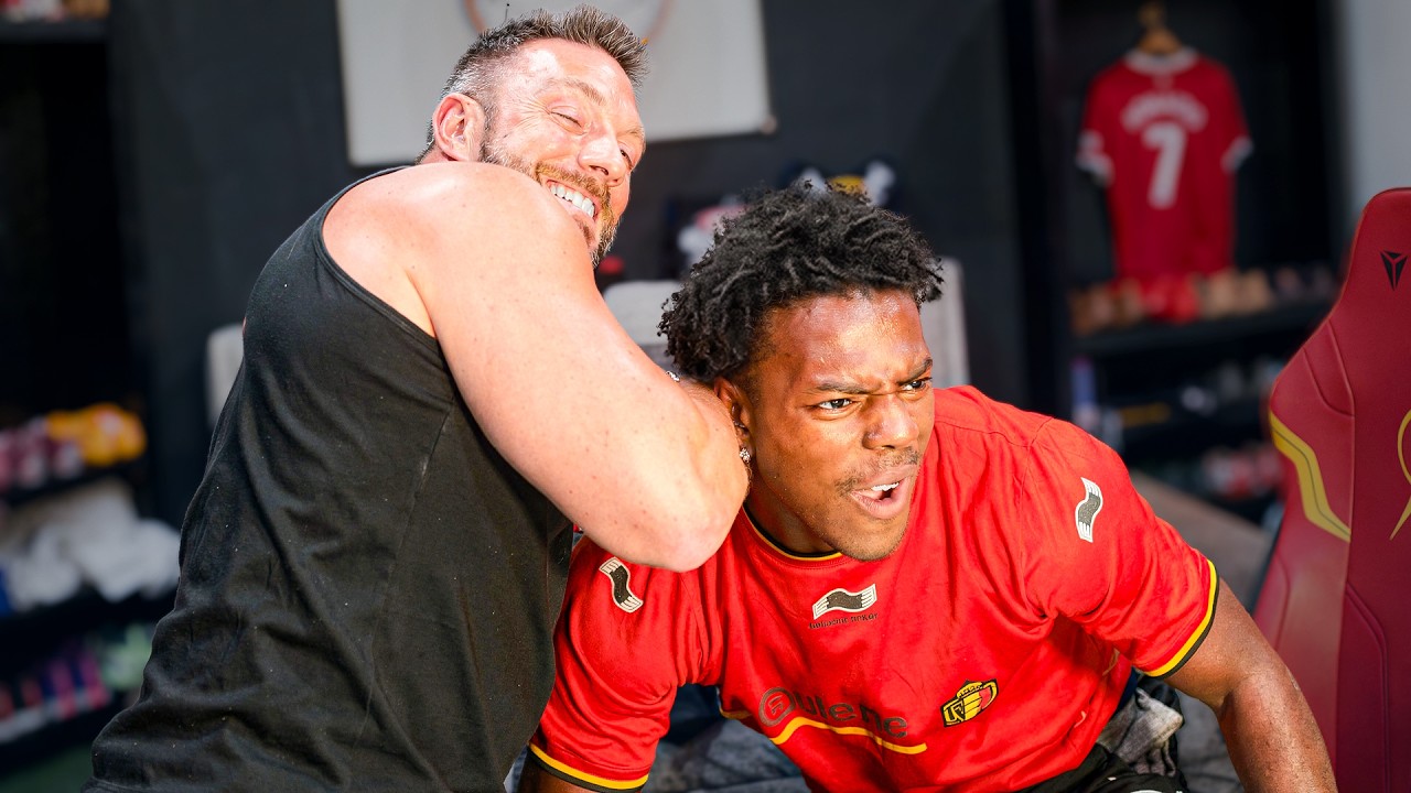 iShowSpeed Gets Attacked By LA KNIGHT!