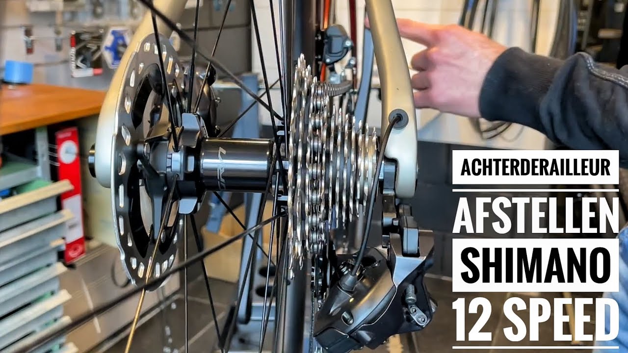 Achterderailleur afstellen Shimano 12 speed DI2 105, Ultegra en Dura-Ace / Dit moet je weten!