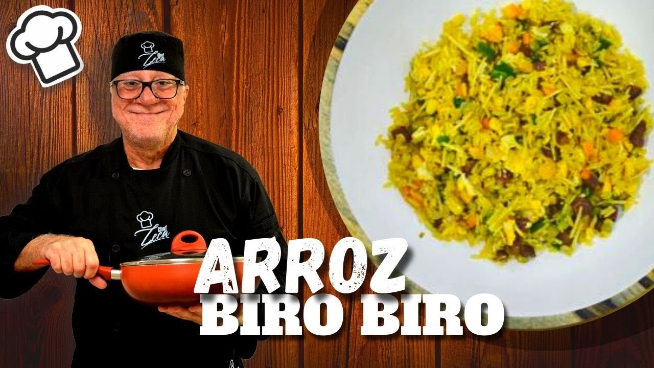 ARROZ BIRO BIRO | Chef Zeca ensina!