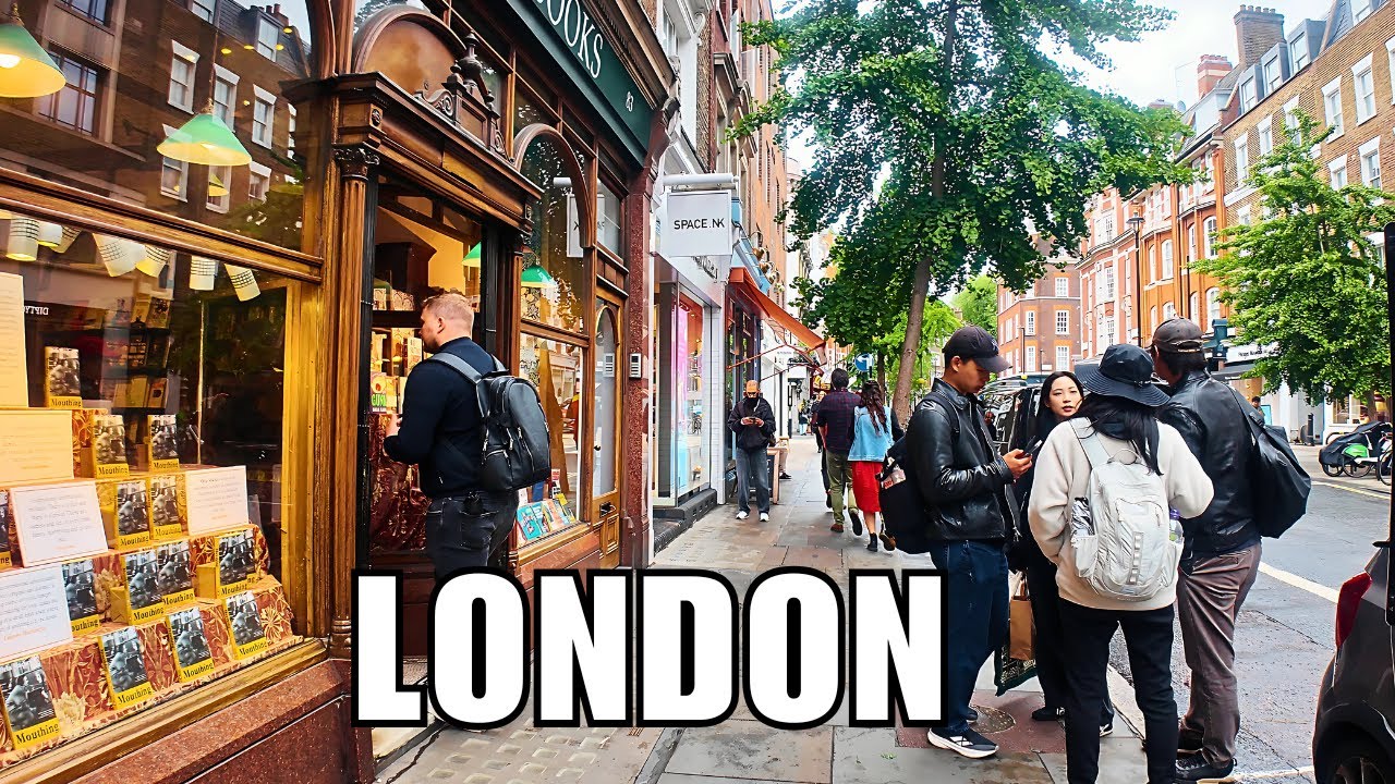 London Walking Tour 🇬🇧 | Marylebone Luxury Streets, Hidden Gems & Local Vibes in 4K