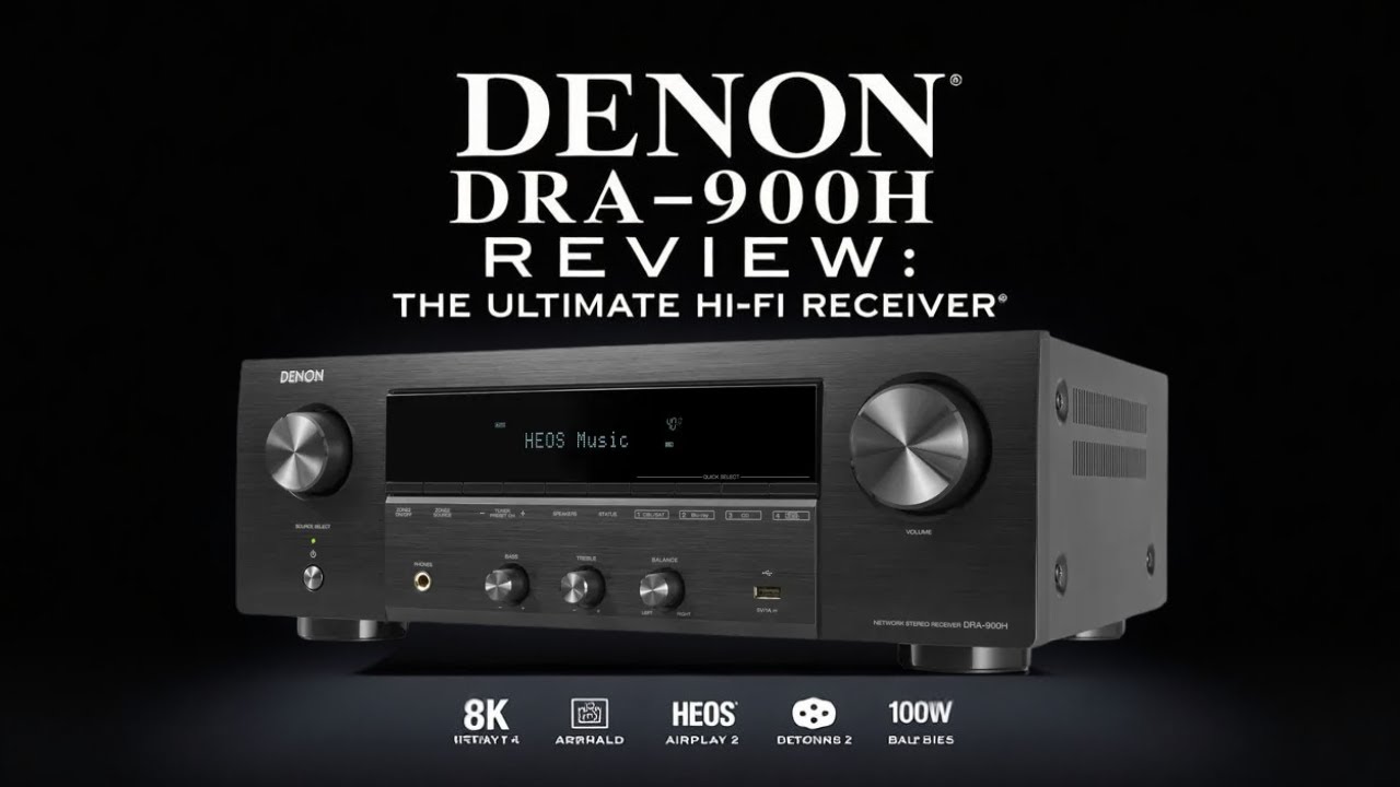 Denon DRA-900H review - The Best Hi-Fi Receiver for Audiophiles?