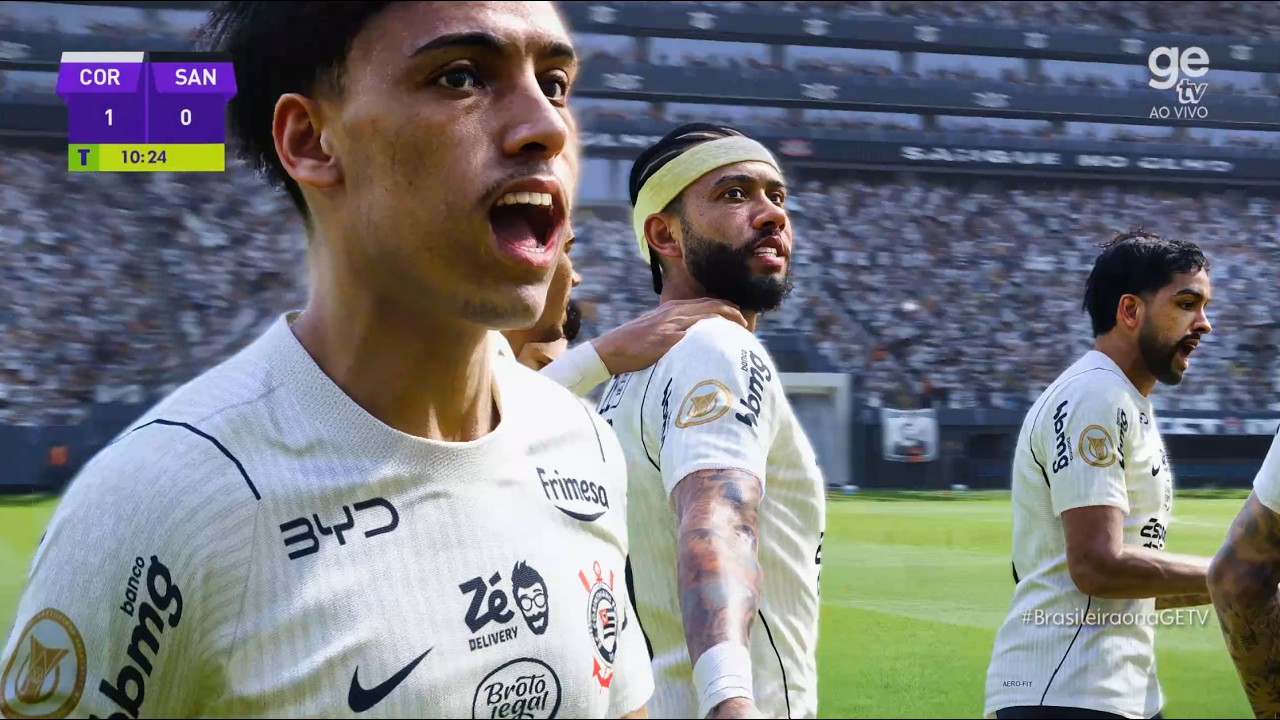 DLSS 5 - eFootball PES 2021 -  Corinthians vs Santos 2026