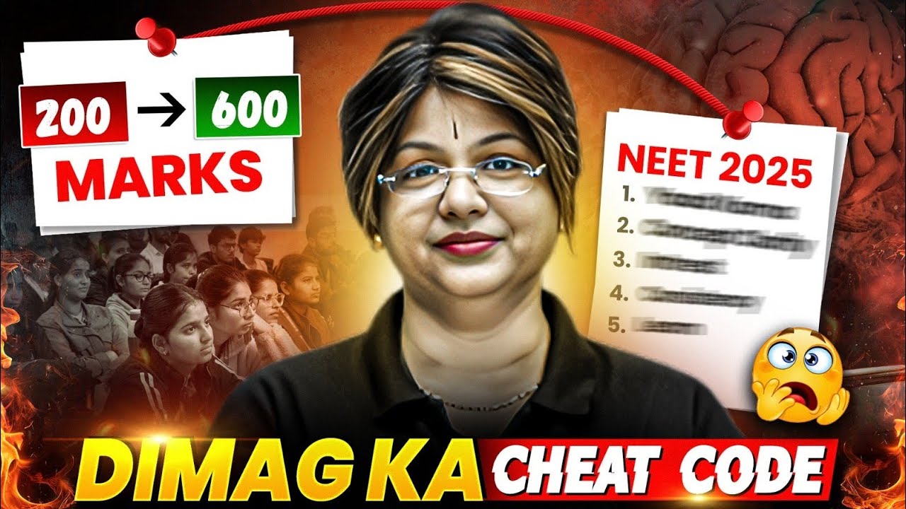 Dimag का Cheat Code!🤯|| Hack Your Brain With This Strategy - Best Way to Learn Anything || NEET 2025